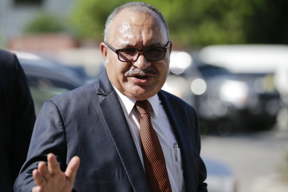 Ex-PNG prime minister Peter O’Neill shapes as Marape’s leading challenger.