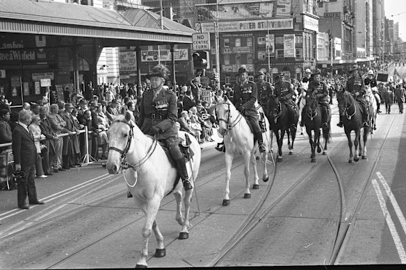 Anzac Day March: David Arden's 50 years of service as Melbourne marshal