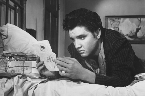 Elvis Presley in Jailhouse Rock.