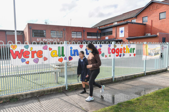 St Patrick’s Primary in Murrumbeena has been closed after a positive case attended the school.