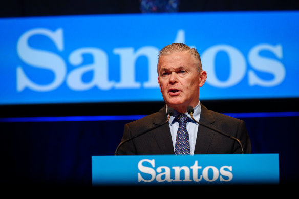 Santos chief executive Kevin Gallagher.