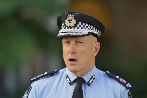 Queensland’s Deputy Commissioner Steve Gollschewski. 