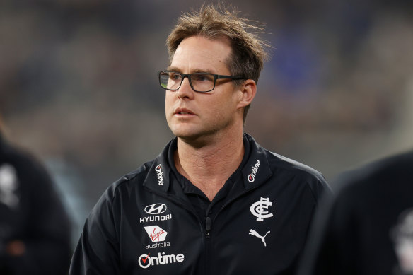 Former Blues coach David Teague.