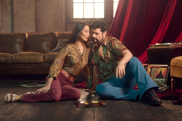 Cathy-Di Zhang and John Longmuir star in Opera Australia’s touring production of La Bohème.