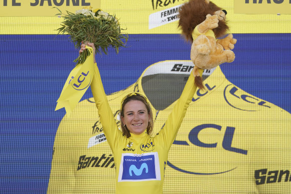Annemike Van Vleuten won the 2022 Tour de France Femmes.