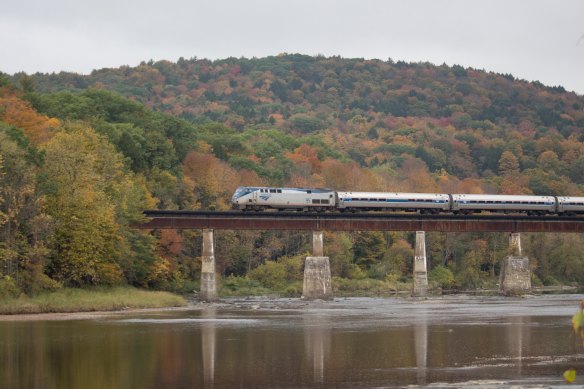 The Vermonter travels from Washington DC to New York and beyond, finishing in North Vermont.