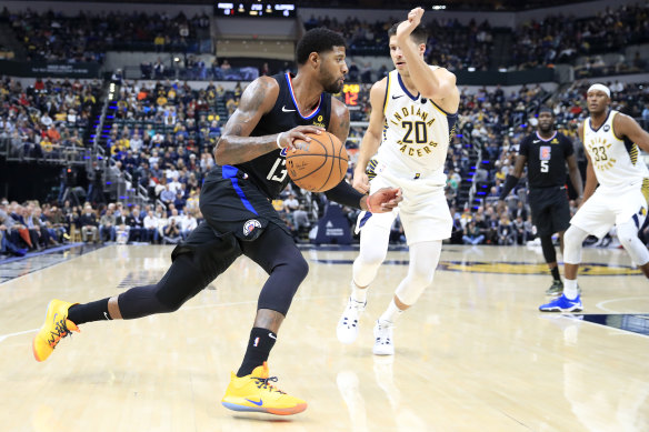 Paul George ignored the boos to propel the Clippers past Indiana.