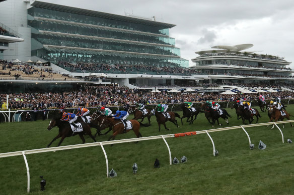 Saturday's race meeting at Flemington is expected to go ahead.
