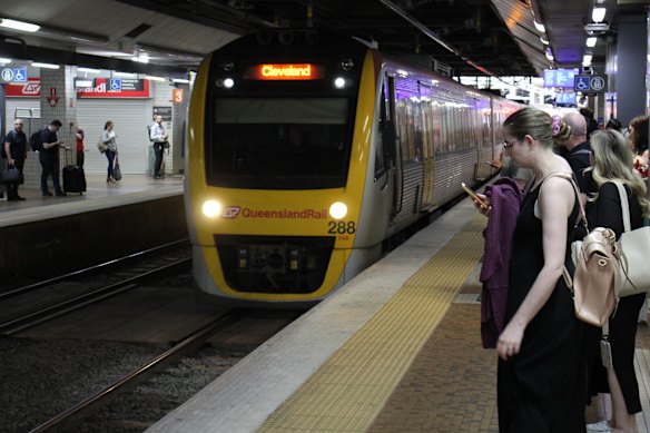 All public transport usage was up about 7.4 per cent in the final week of March, about a month into the war in the Middle East. 