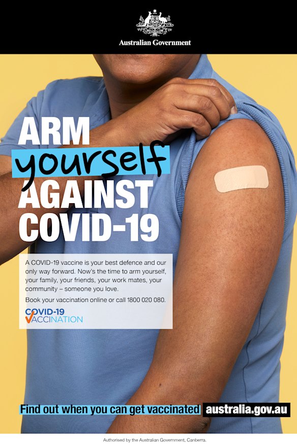 Professor McCaffery says the ‘Arm Yourself’ metaphor does not translate into most languages.