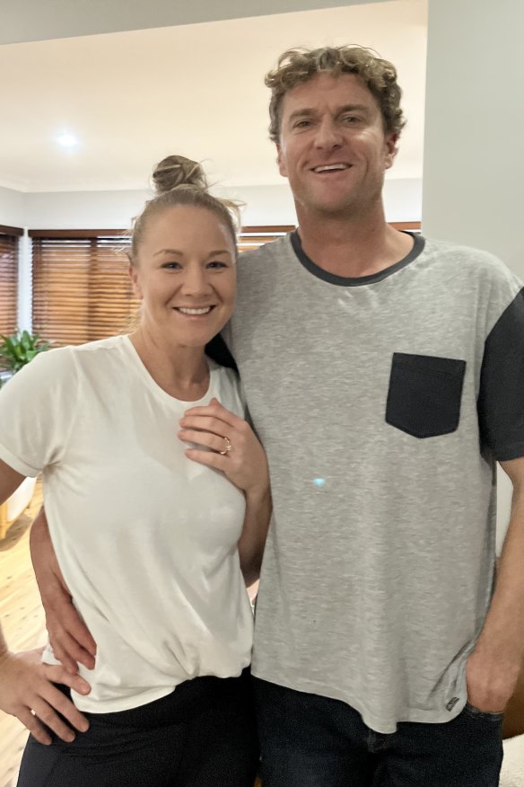 Alexis Clarke (With Fiancé Trent Akhurst) Chose Lab-Grown Diamonds For Her Engagement Ring.