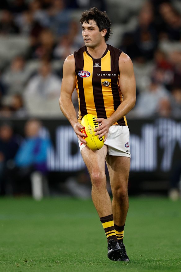 Tom Barrass has already proven himself to be a vital inclusion for the Hawks.
