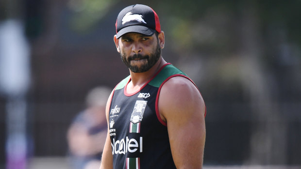 'It has to stop': Greg Inglis was incensed by the comments made during the match.