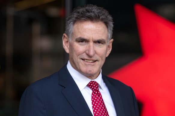 NAB chief executive Ross McEwan said the bank’s home loan growth was below that of the broader sector.