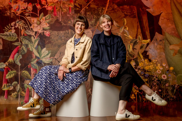 Louise Jennison and Gracia Haby Artists who share everything