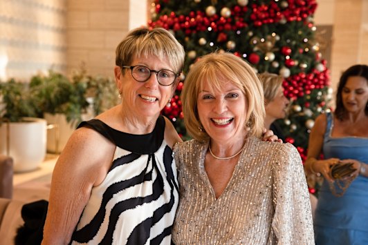 Glenda Morgan and Sylvia Bass.