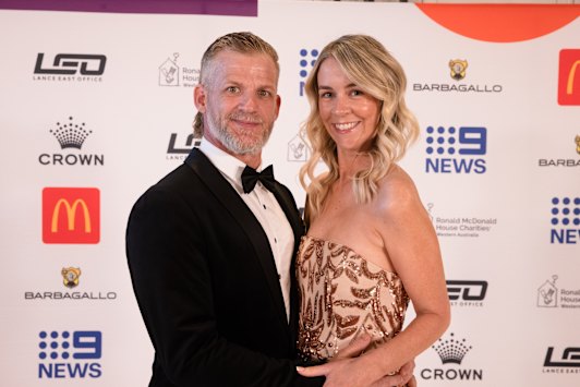 Phil and Tabitha Cowdrey.