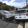 US authorities investigate crashes involving semi or fully autonomous vehicles such as this one in California in 2018.