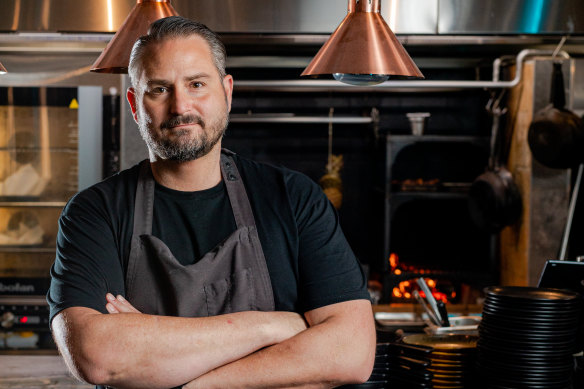 Chef and owner Stuart Laws. 
