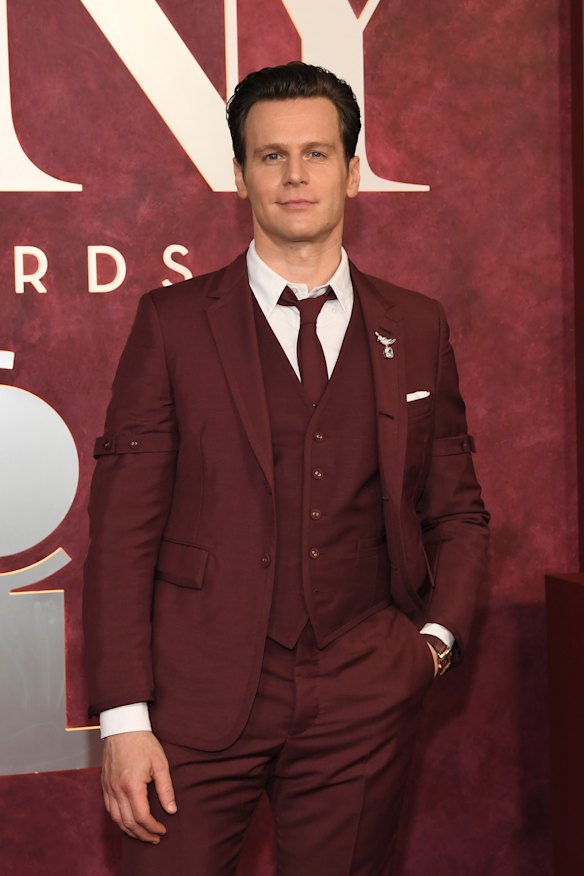 Jonathan Groff at the 78th Tony Awards in New York.