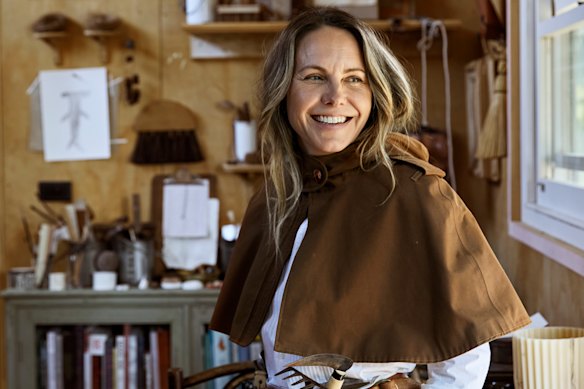 Sibella Court, at home in Bundeena, NSW: “My home studio is one of my favourite places to
work or tinker in.”