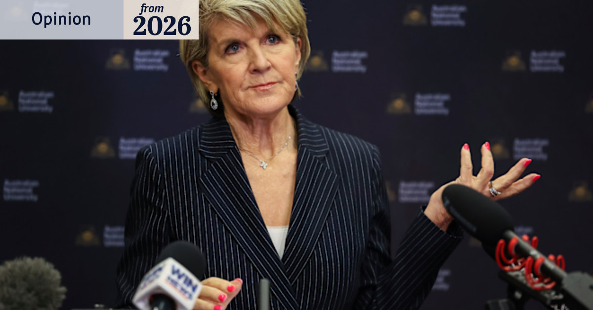 Good riddance, Julie Bishop. Your legacy at ANU is catastrophic