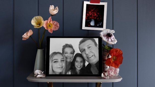 “I remind myself every day – and I remind the children, as well – that we’re lucky we’re not in a hot zone and we’re lucky that Dad goes to work. It’s hard but you just have to get on with it.”