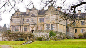Stokesay Court, Ludlow, Shropshire, where the movie, Atonement, was filmed.