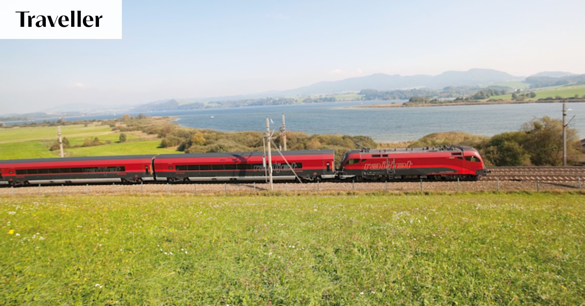 This scenic train journey is a joy, even at 230km/h
