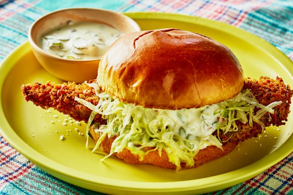 The kind of meal that cries out to be eaten barefoot with sand between your toes.