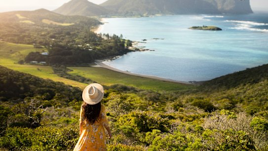"All I could think of when we landed was Tahiti, or an imagined vision of it – the prototypical Pacific island, with a peak at one end just undulating enough to entertain the eye."