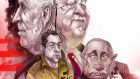 From left: Joe Biden, Volodymyr Zelensky and Vladimir Putin are all facing elections this year.