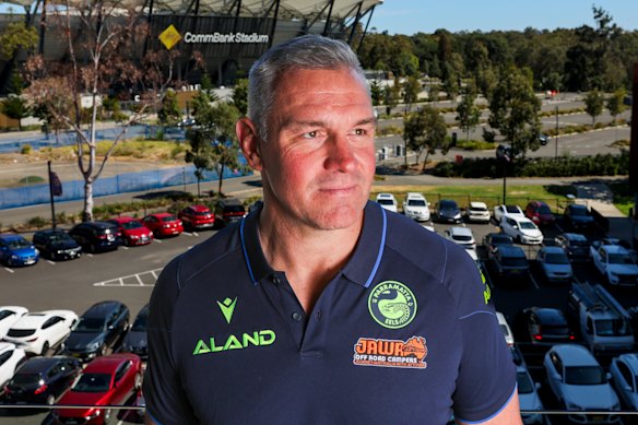 Eels coach Jason Ryles.