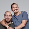 Will McMahon (left) and Woody Whitelaw host the KIIS FM drive show.