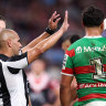 Roosters hammer hapless Rabbitohs as Demetriou admits ‘lowest point of my career’