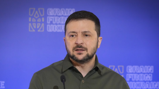 Ukrainian President Volodymyr Zelensky says the cap will not deter Russia’s war efforts.