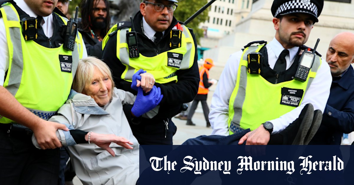 London police arrest hundreds at protest against ban on Palestine Action
