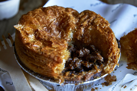 Beef and beer pie.