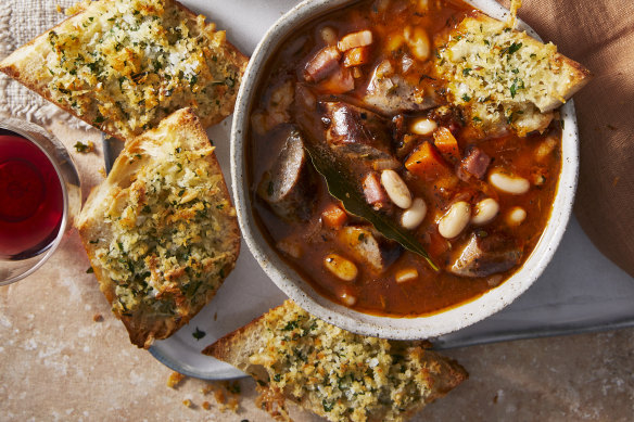 RecipeTin Eats recipe: Cassoulet soup.