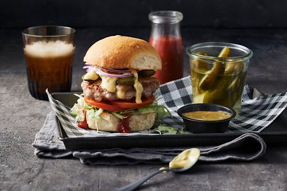DIY burgers at home - like RecipeTin’s sausage burgers.