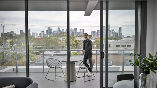 Grant Tothill has listed his apartment in Port Melbourne for sale.