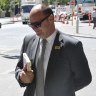 Barry Urban leaves Perth Magistrates Court on November 14, 2018.