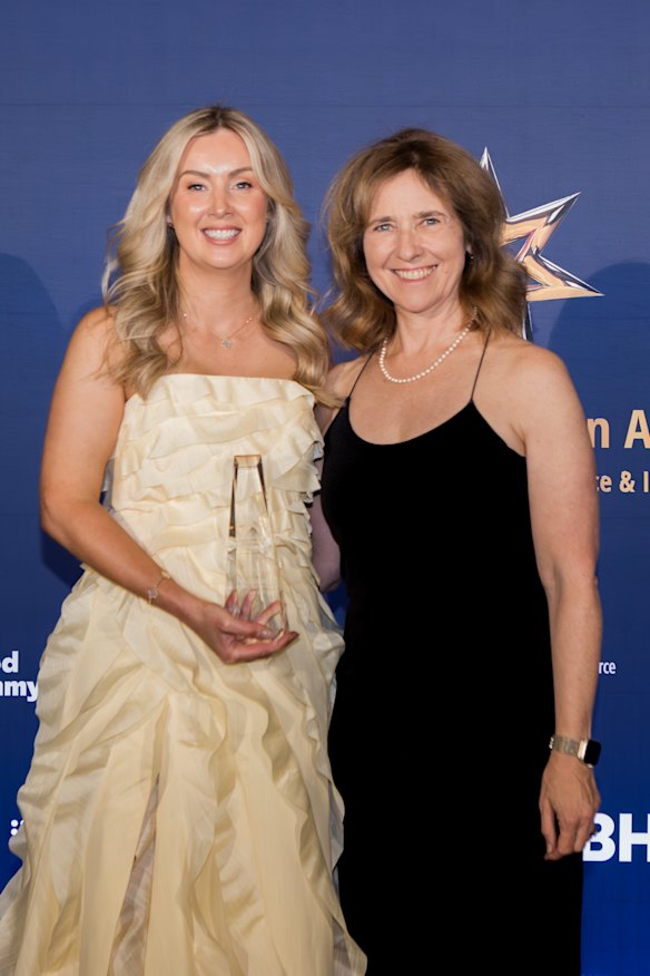 Mairead Breen, FSC Civils and CCIWA President Nicki Ivory.