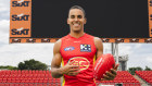 Gold Coast skipper Touk Miller, 26, says Heritage Bank will become “synonymous” with the Suns and the AFL. 