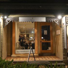 The front facade of Tulip in Geelong West.