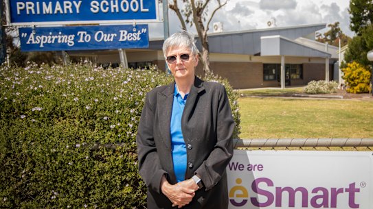 Minyip Primary School principal Jule Powell.