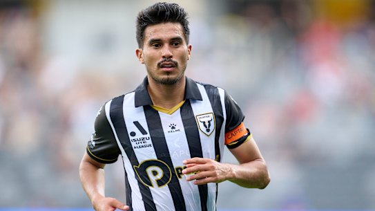 Macarthur FC club captain Ulises Davila.