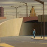Jeffrey Smart, Cahill Expressway (1962), National Gallery of Victoria, Melbourne. 


