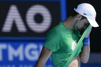 Novak Djokovic is embroiled in a visa fight with the Australian government.