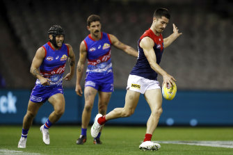 Alex Neal-Bullen gets a kick.